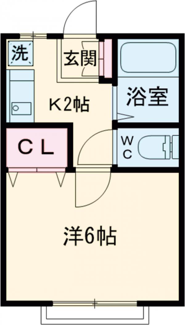 ソレイユ和泉の間取り