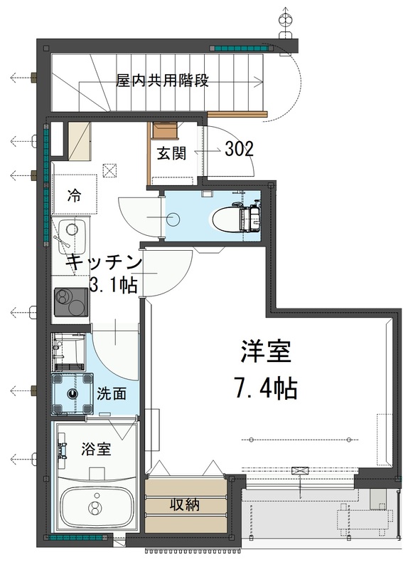 La Feliceの間取り