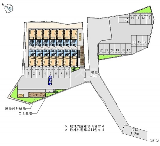 14/15 駐車場