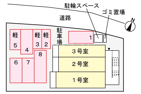 3/9 駐車場