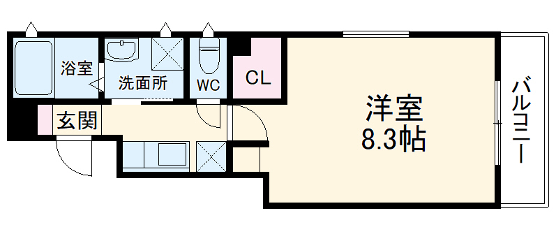 リーブルファイン南流山B棟の間取り