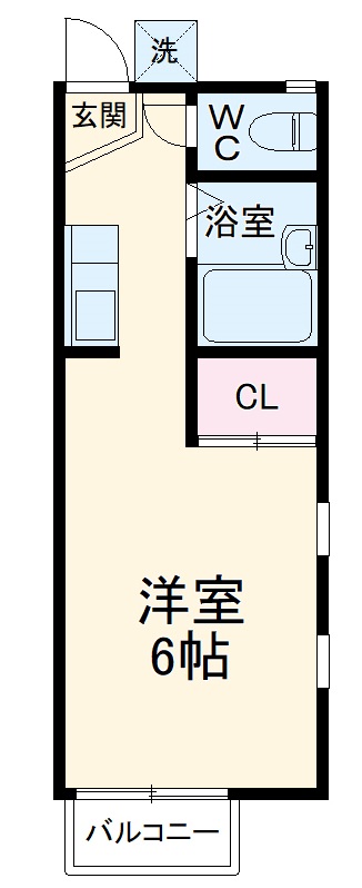 グレーハウスの間取り