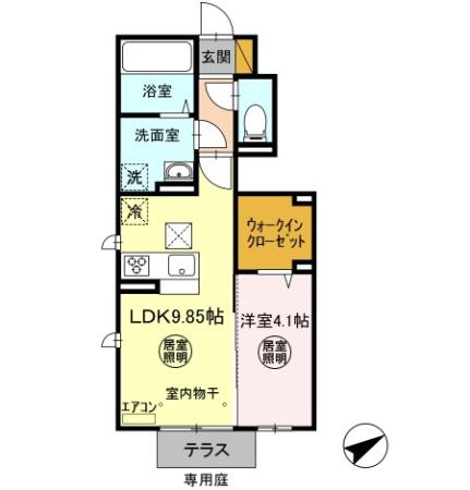 DepartureⅡの間取り