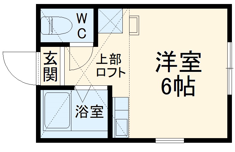 ユナイト四谷クラウドの間取り