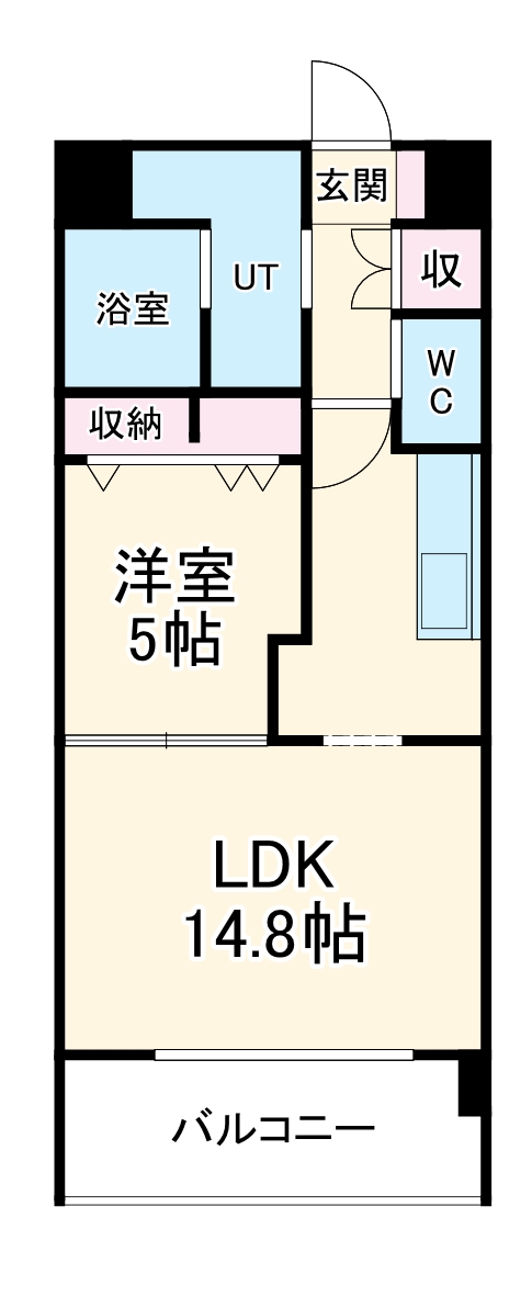 C.peace 1948の間取り