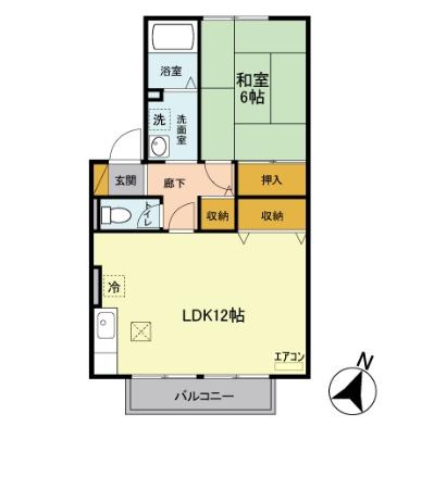 AERIE TAKAKURAの間取り