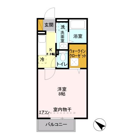 T-GATEの間取り
