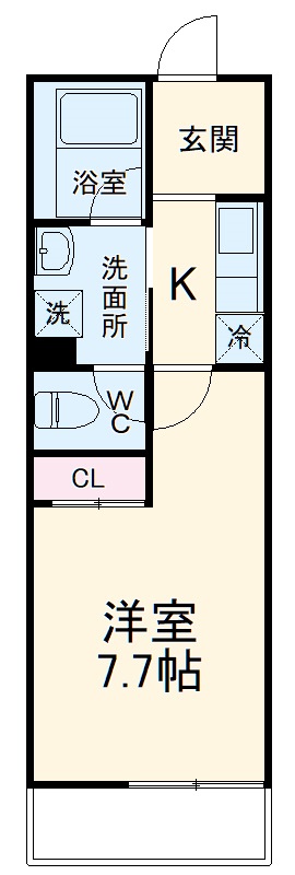 センターパーク馬橋の間取り