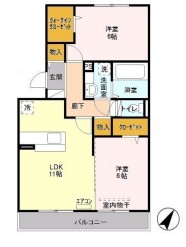 ストーク広瀬の間取り