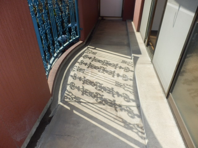 12/23 バルコニー