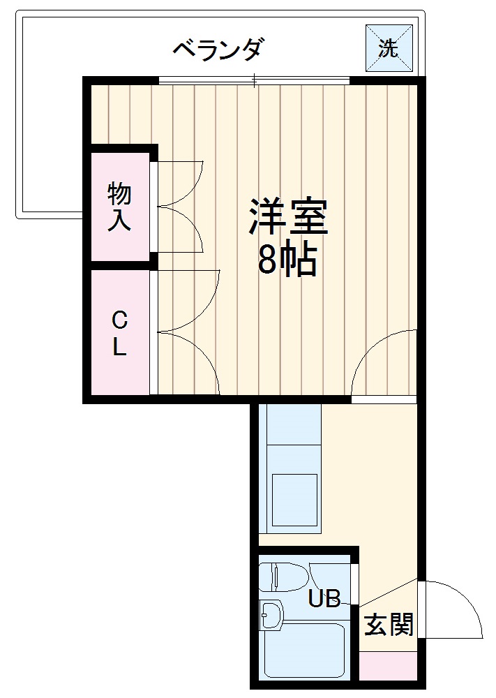 二光ハイツの間取り