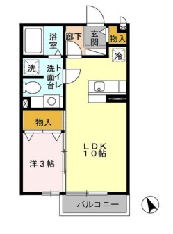 アムールヒルズの間取り