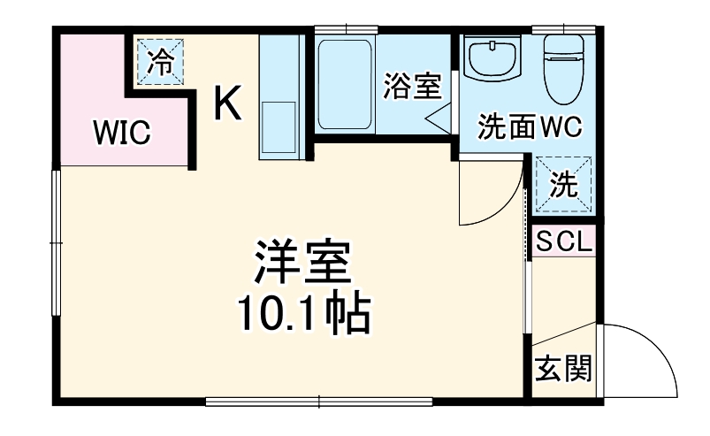 ル・シエル・ブルーの間取り