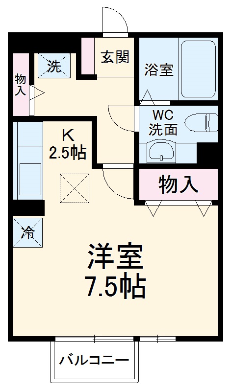 エピナールラフィネの間取り