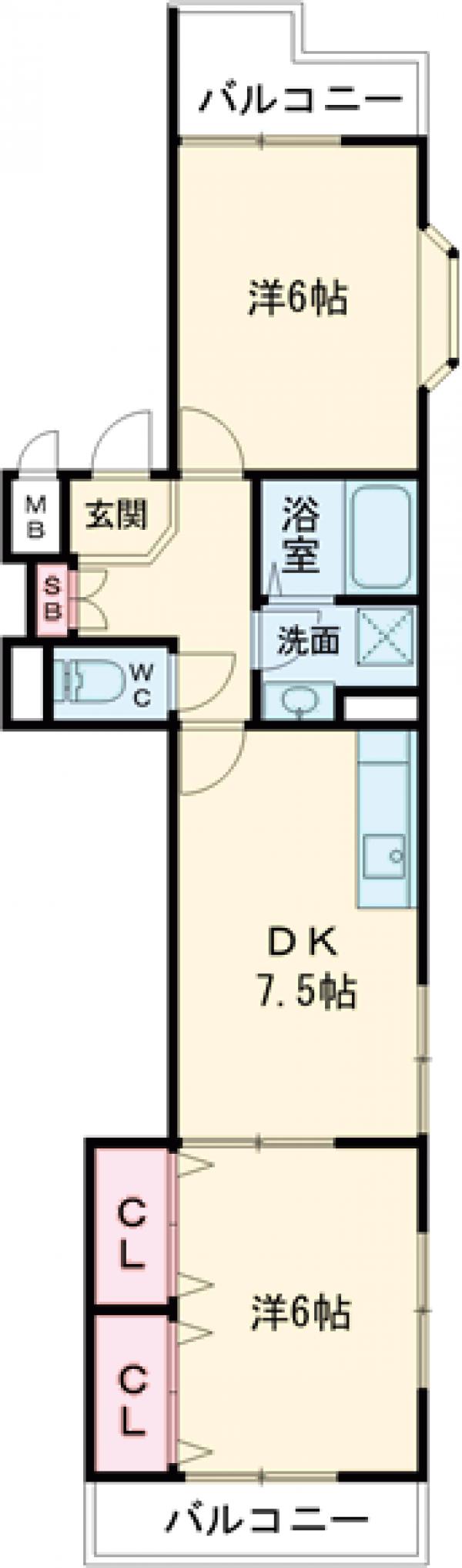 2/30 間取