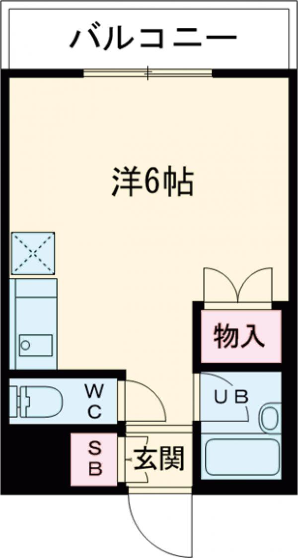 ベイ・アルファ常盤台の間取り