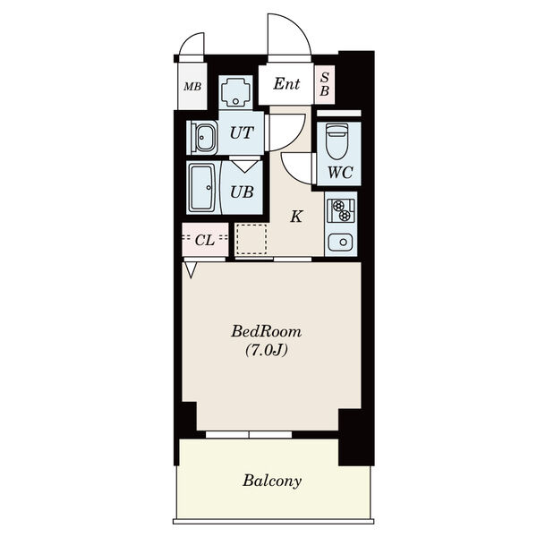 S-RESIDENCE浄心Eastの間取り