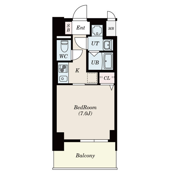 S-RESIDENCE浄心Eastの間取り