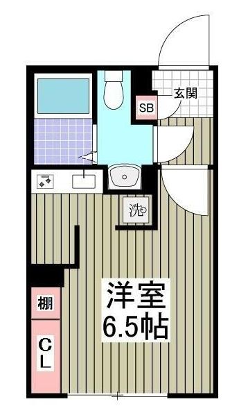 ER松戸の間取り