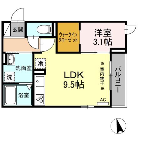 D-Hills中沢の間取り