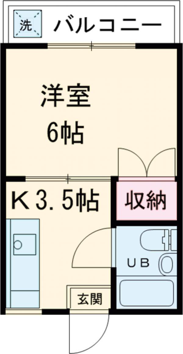 第2成和ハイツの間取り