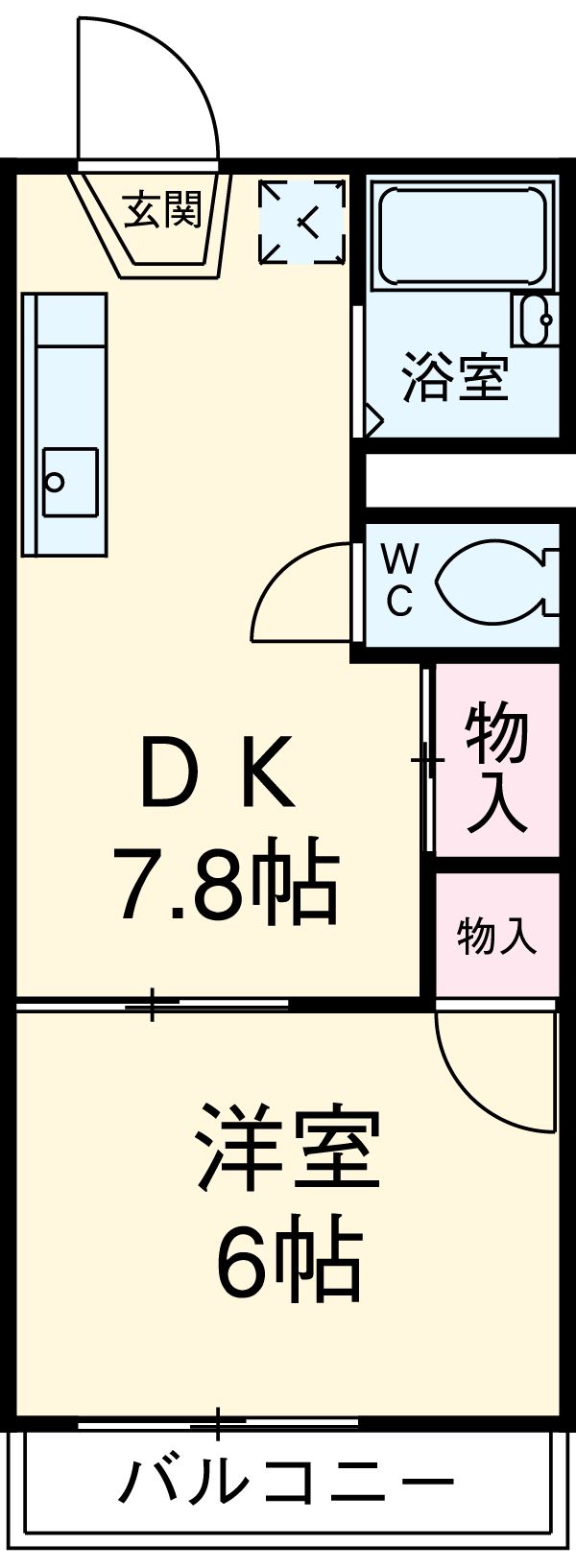 アーバンライフ猪高台の間取り