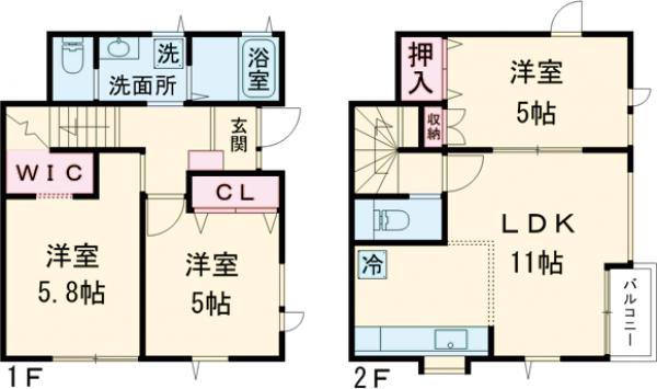 Domy鉄飛の間取り
