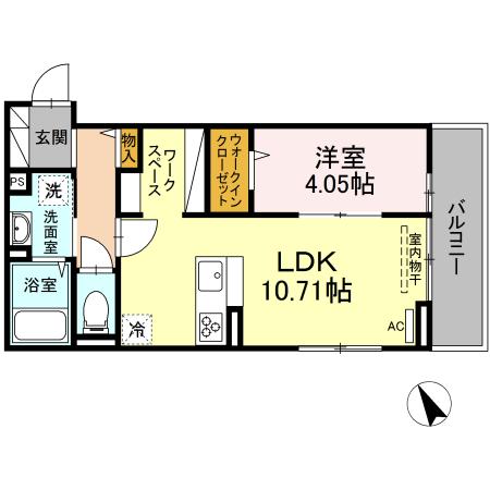 グリーンゲイブルの間取り
