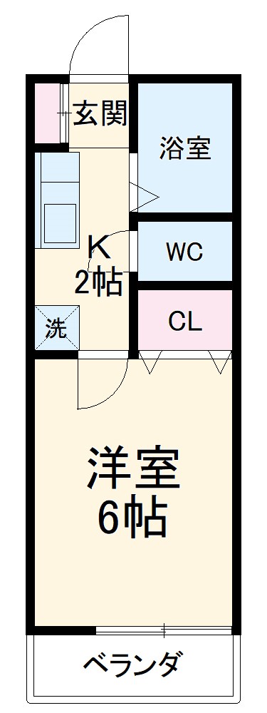 クレストホームズ本八幡の間取り