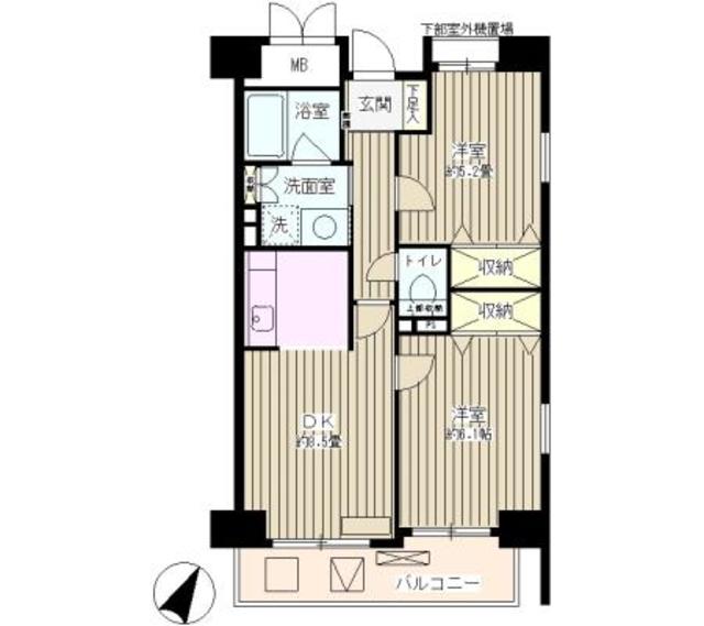 パインエクセレントの間取り