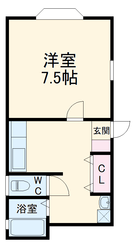 ハイツ昭和町の間取り