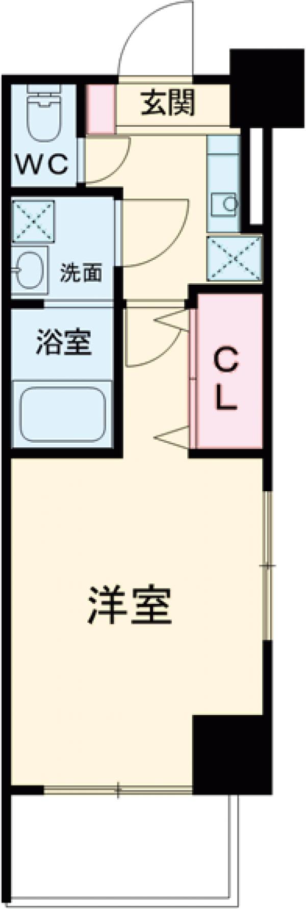 T.P.Cレジデンス府中の間取り