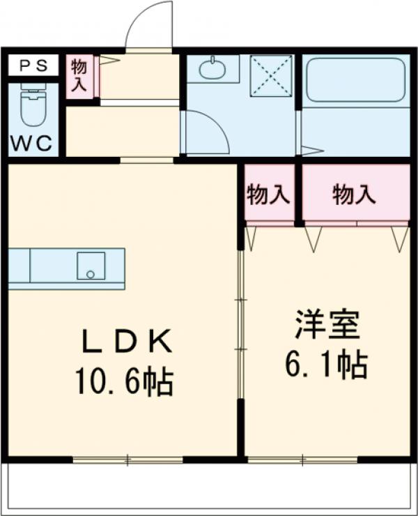 ユアメゾン桂の間取り