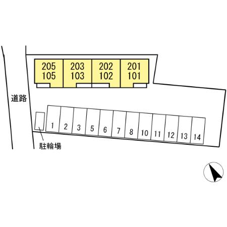 15/17 駐車場
