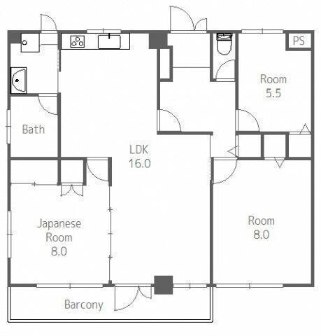 ＥＦビルの間取り