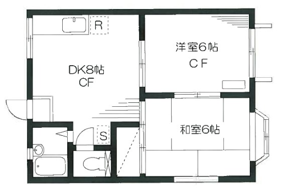 ユタカハイツの間取り