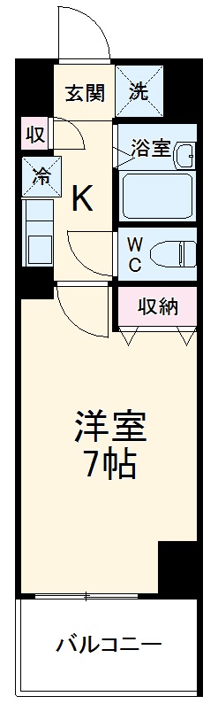 S-FORT本八幡Mairieの間取り