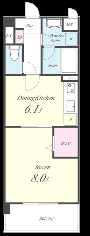 コンフォールグロウの間取り