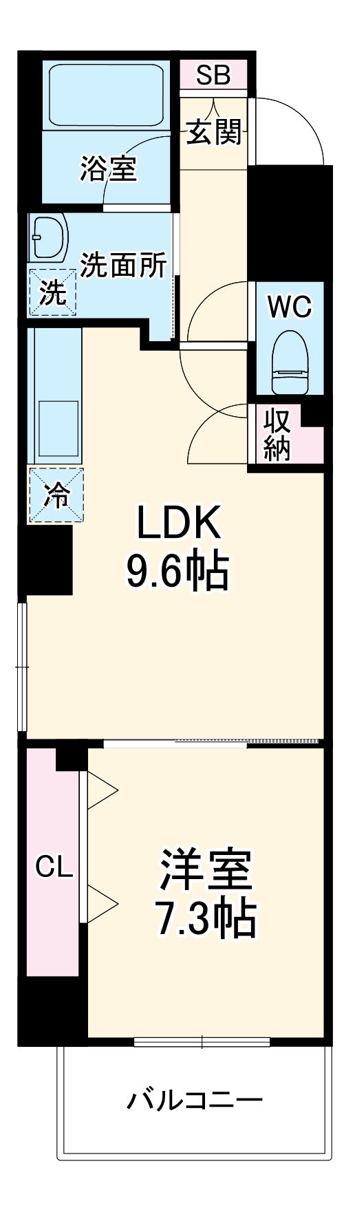 マイホーム幕張の間取り