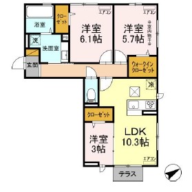 プランドールMの間取り