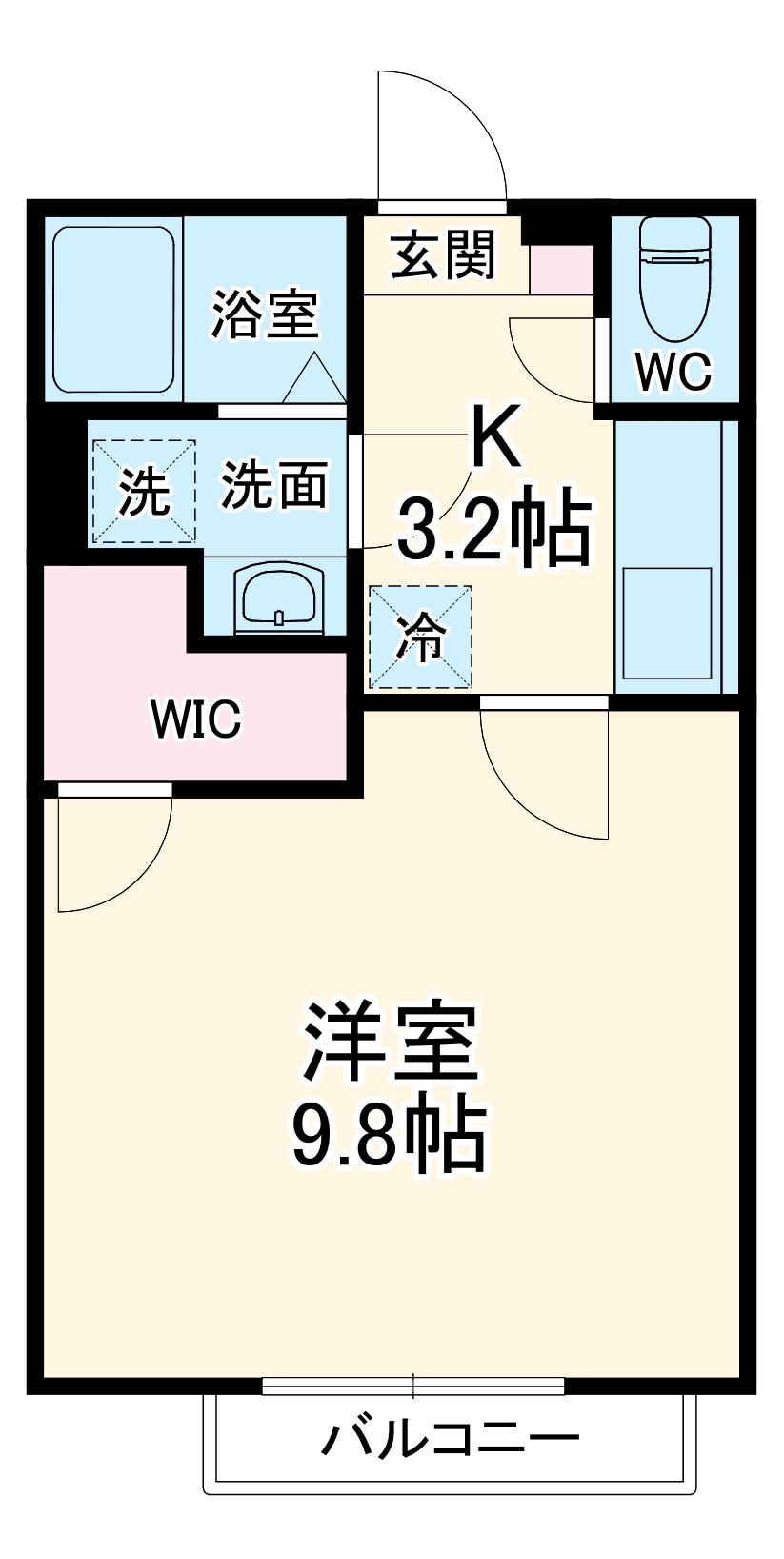 ボナリベールの間取り