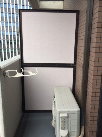 10/22 バルコニー