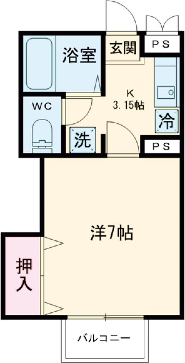 トリコロール・ベルデの間取り