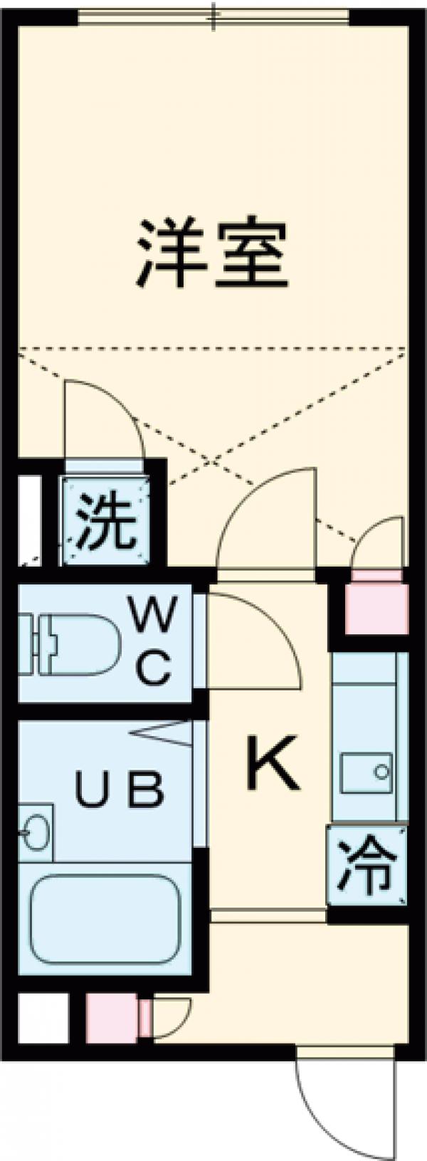 IXO富士町Ⅰの間取り