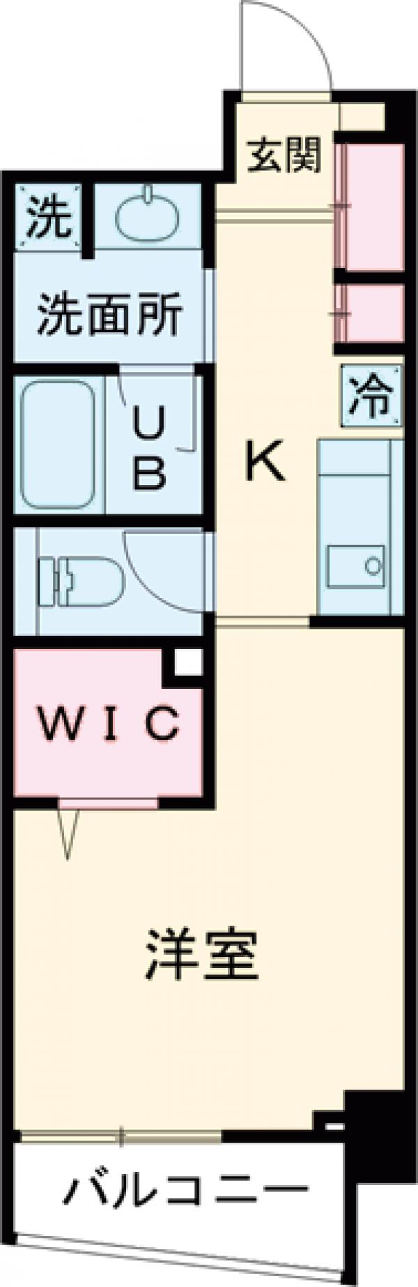 シティーコート仙川の間取り
