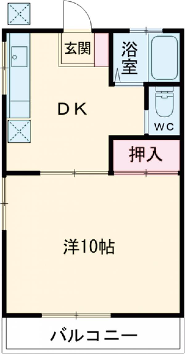 みどり荘の間取り