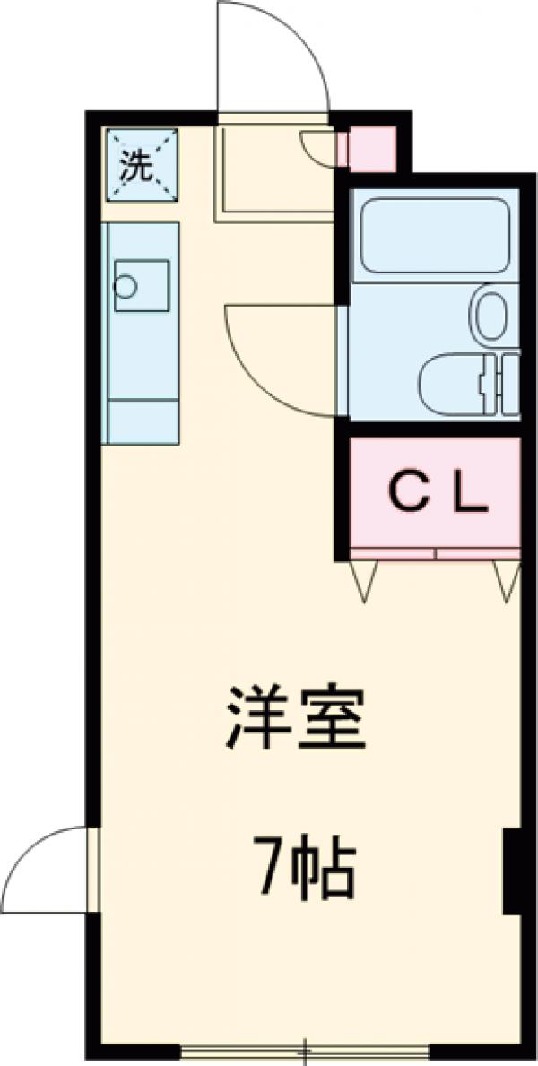 幸常館の間取り