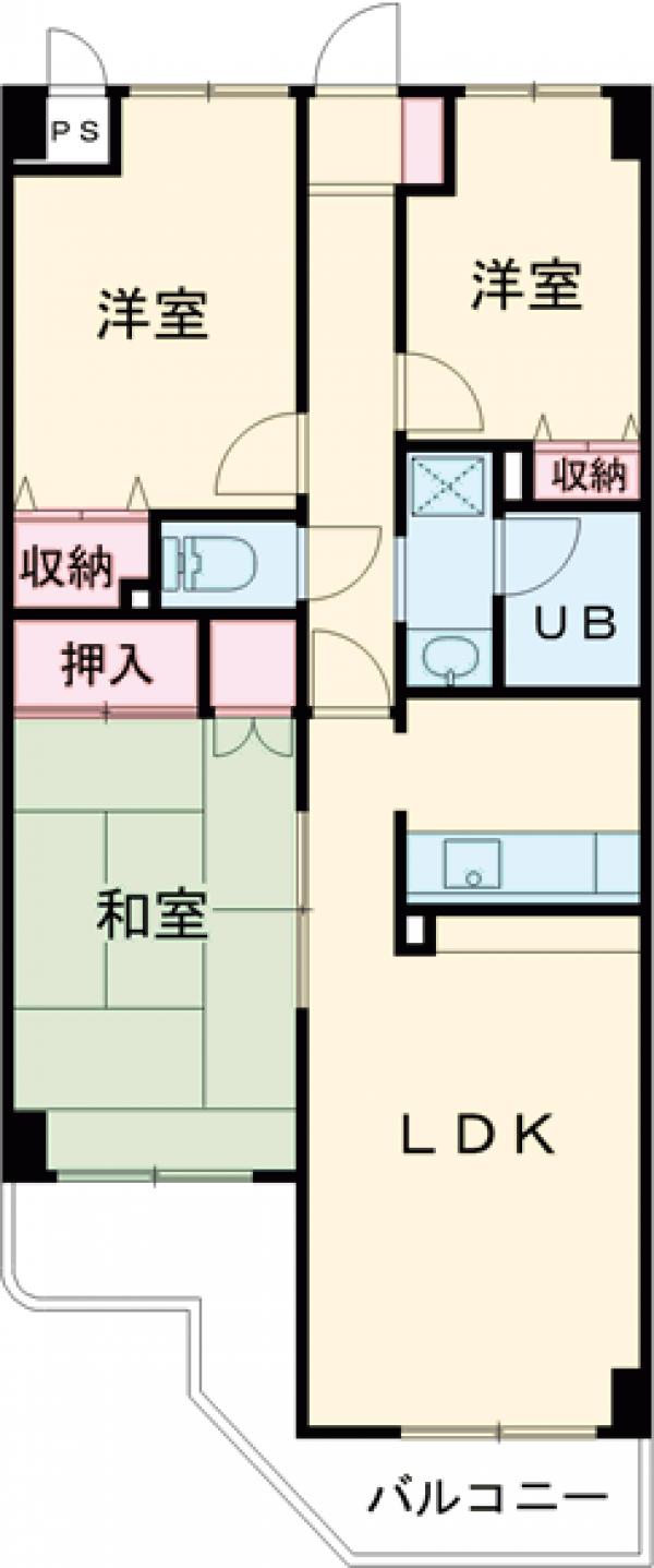 ドミール善福寺の間取り