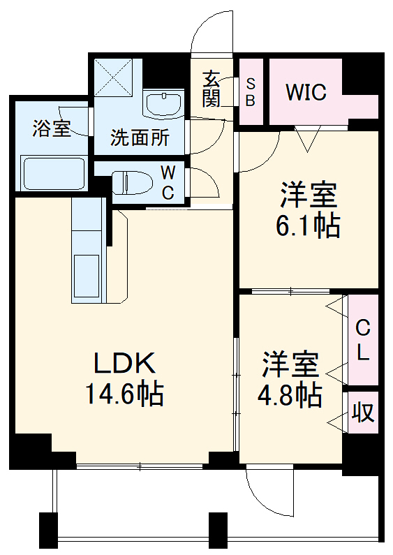 サングレース千種の間取り