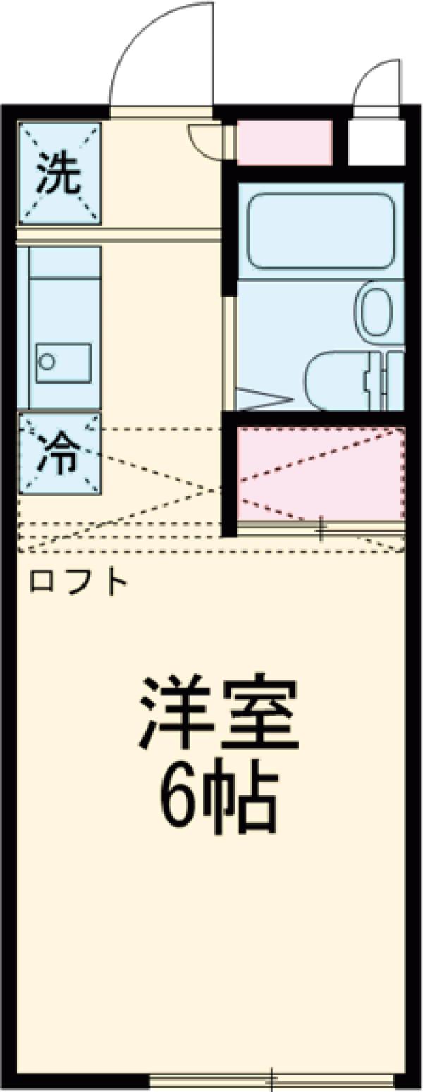 キャッスル4の間取り